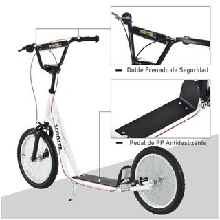 Patinete blanco
