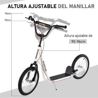 Patinete blanco