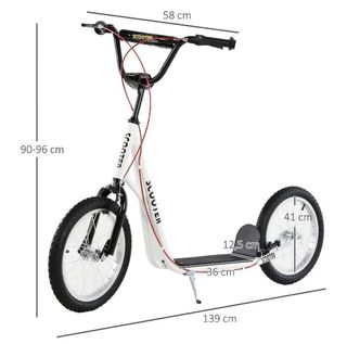 Patinete blanco