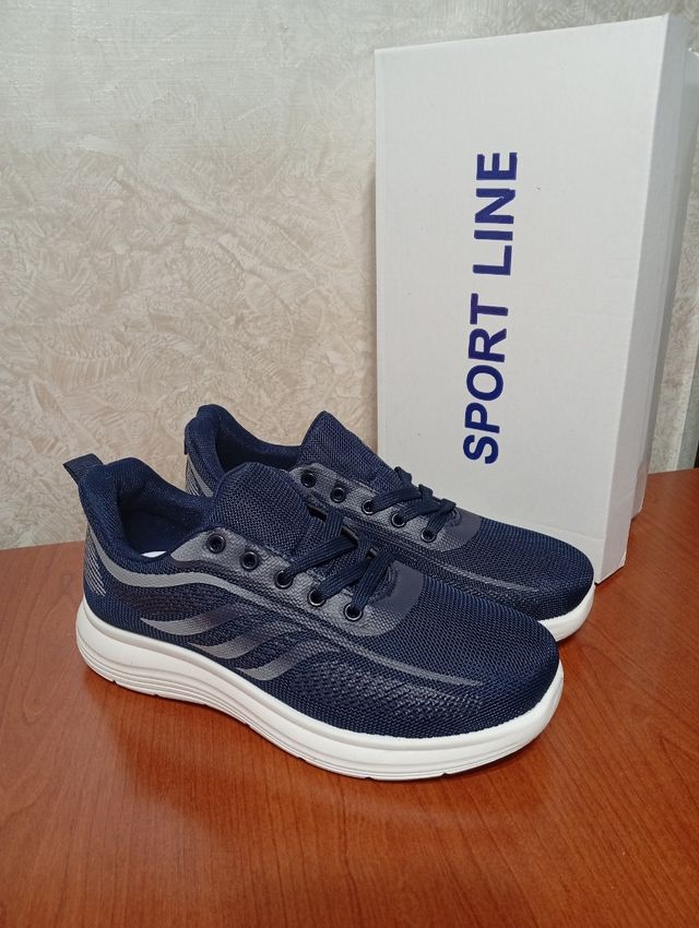Sneakers blu Sport Line 40