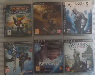 6 Juegos PS3 Variados