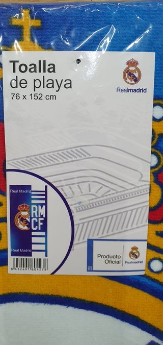 Toalla playa Real Madrid 76x152cm