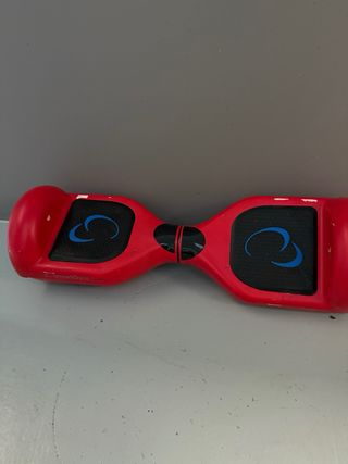Hoverboard SmartGyro rojo y asiento