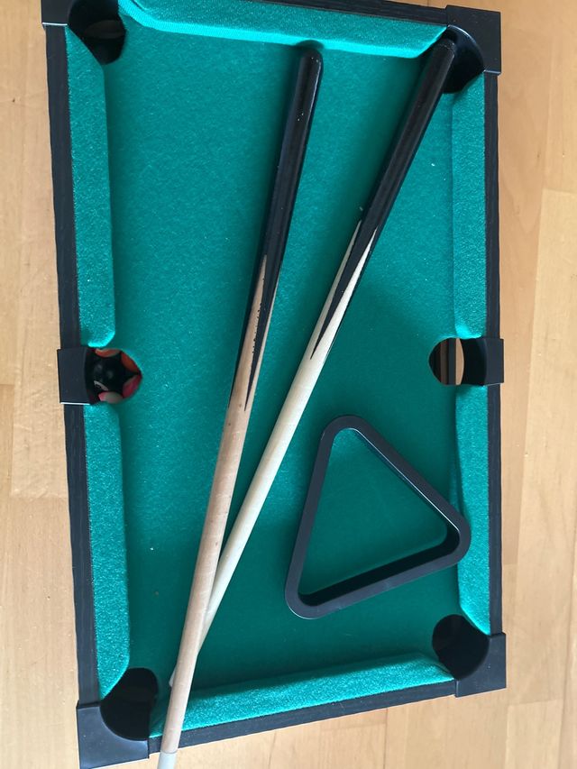 Mesa de billar miniatura