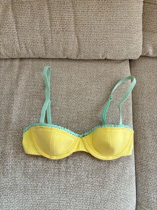 Sujetador Calvin Klein amarillo