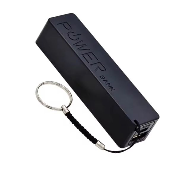 Powerbank 18650 negro.
