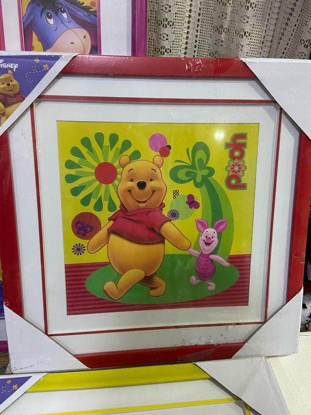 4 pinturas do Disney Winnie the Pooh