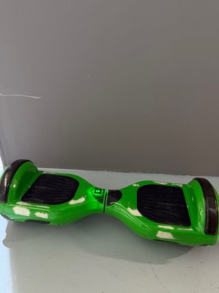 Hoverboard Verde con luces y asiento