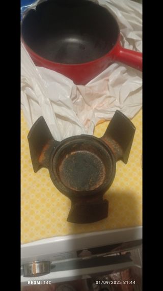 Fondue - hierro rojo