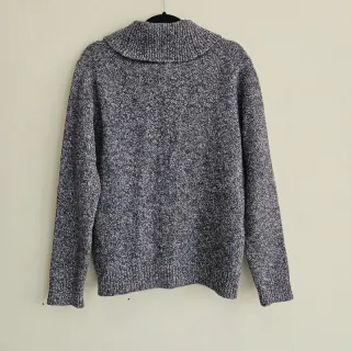 Tommy Hilfiger M cardigan gris hombre lana blend