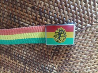 Cinturón Reggae - Verde Naranja