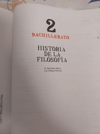 Historia de la Filosofía 2