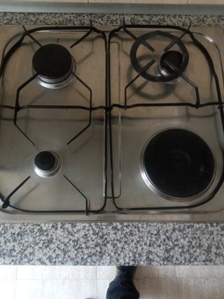 Cocina vitrocerámica+horno