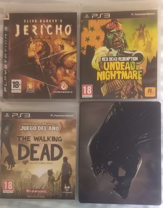 PS3 (PlayStation 3): Jericho, Undead Nightmare, Wa