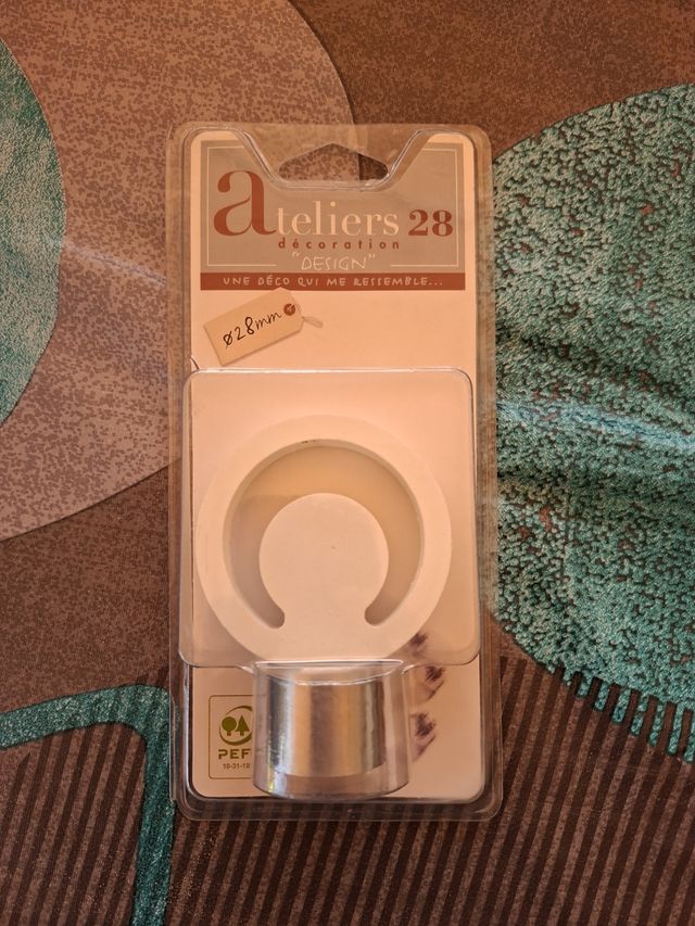 4 Soporte cortina baño ateliers 28 10€ los 4