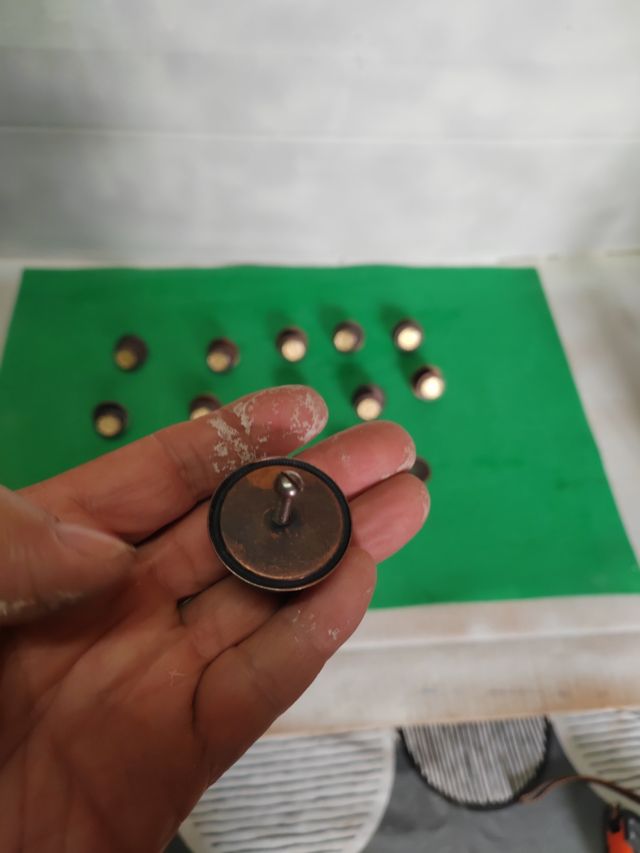 12Tiradores Muebles Años 70 L3. 