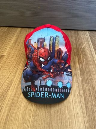 Gorra Spiderman roja