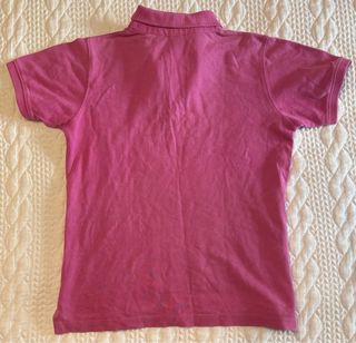 Polo Zara rosa talla M