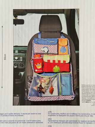 Organizador coche infantil