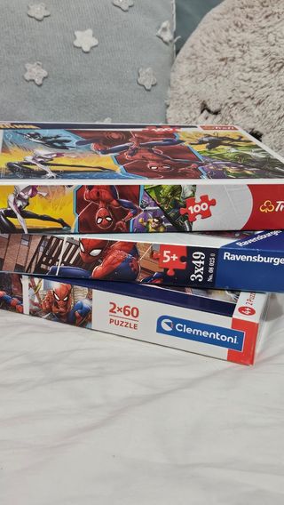 3 Puzzles Spiderman - Ravensburger & Clementoni