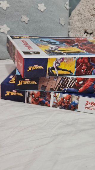 3 Puzzles Spiderman - Ravensburger & Clementoni