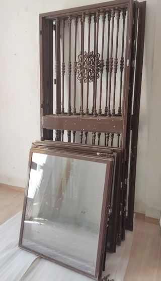 PUERTA ENTRADA O COCHERA HIERRO FORJADO sin marco