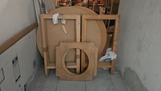 2 Mesas de Camilla de Madera