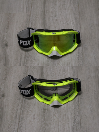 Pack FOX: Gafas + Guantes + Lente Extra 135