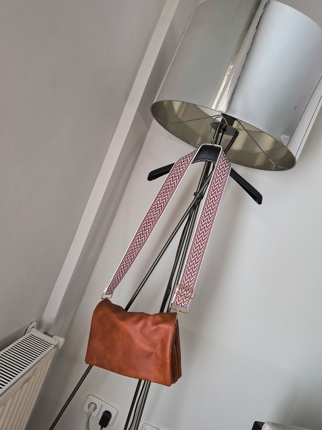 Bolso bandolera marrón