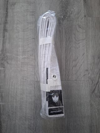 Cinturón Jiu Jitsu blanco A1