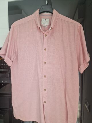 Camisa Springfield rosa - Talla L