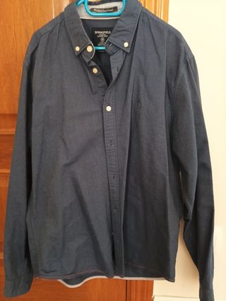 Camisa Springfield azul - Talla M