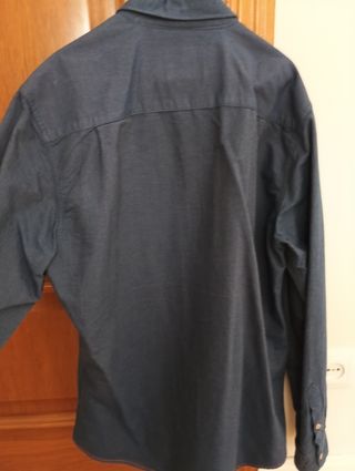 Camisa Springfield azul - Talla M