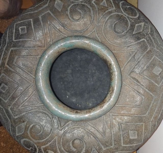 JARRÓN ARTESANAL UNICO