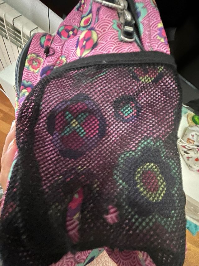 Mochila escolar Totto infantil + carrito