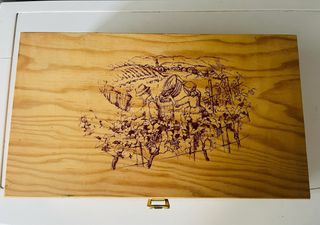 Scatola legno vino