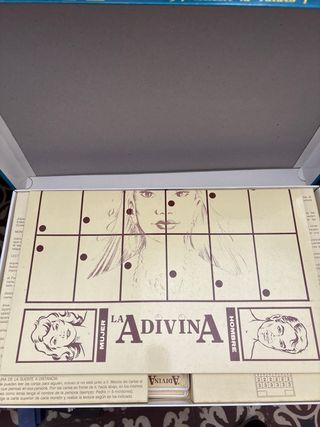 Juego La Adivina - Mesa antiguo