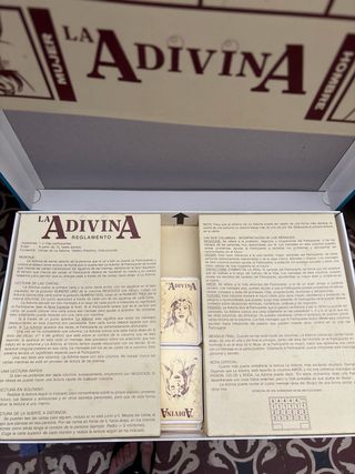 Juego La Adivina - Mesa antiguo
