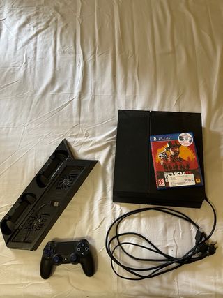 PS4 (PlayStation 4) + Red Dead Redemption 2