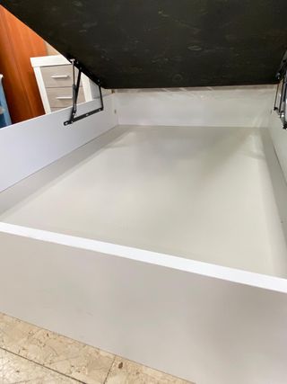 CANAPE PARA COLCHON DE 150X190 BLANCO NUEVO