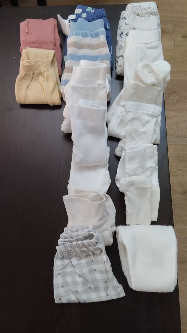 Ropa bebé 0-3 meses - Pantalones largos y medias