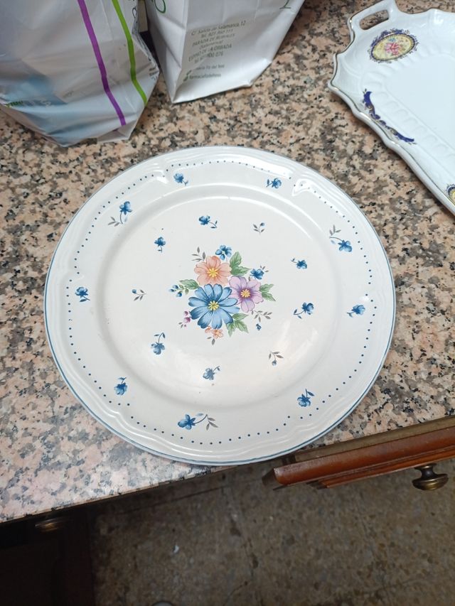 Bandeja y plato cerámica | Decorativos