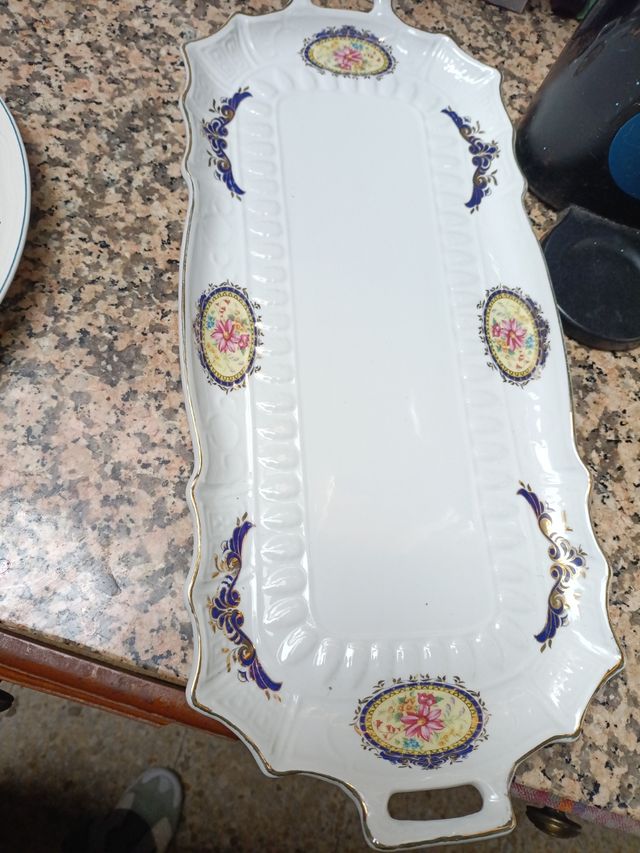 Bandeja y plato cerámica | Decorativos