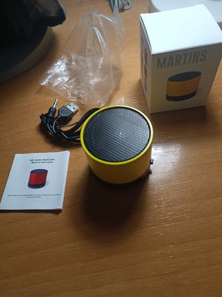 Altavoz Bluetooth Martins amarillo