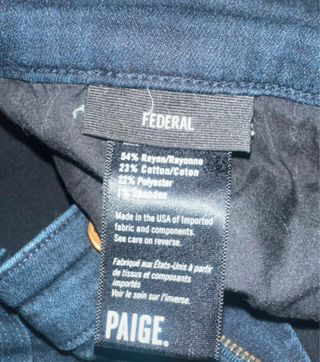 Jeans azul hombre