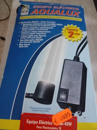 Equipo eléctrico Aqualux 20-40W T8