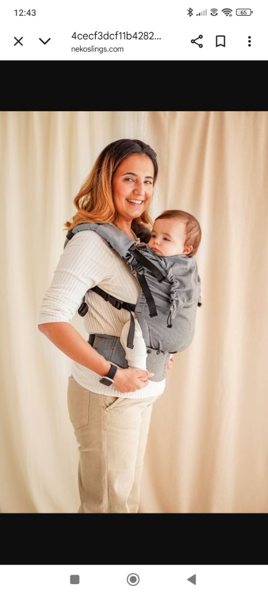 Mochila portabebés Neko Switch