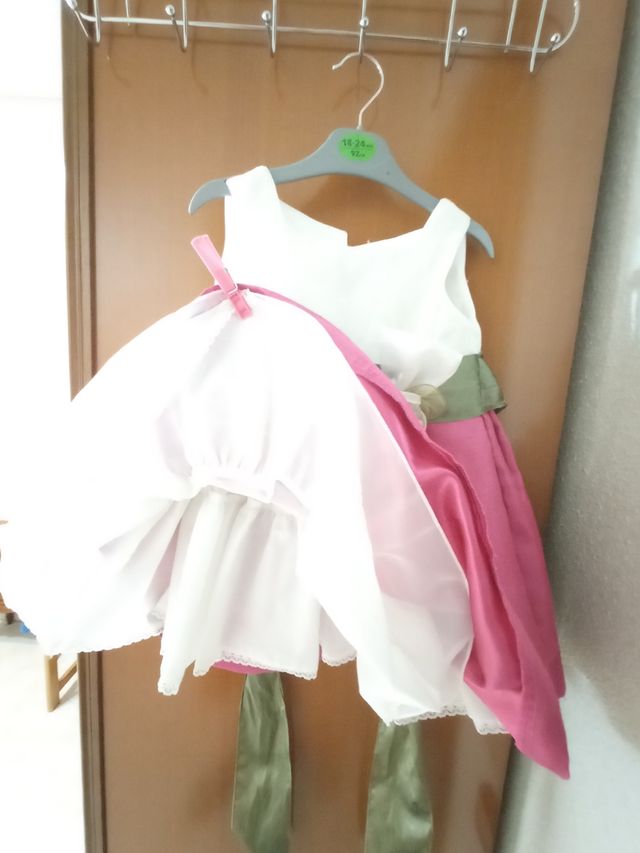 Vestido niña ceremonia 18-24m