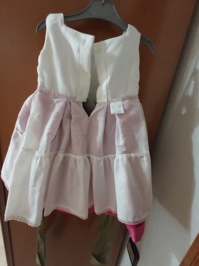 Vestido niña ceremonia 18-24m