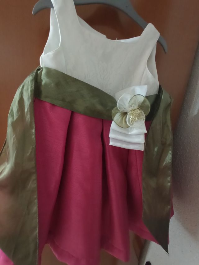 Vestido niña ceremonia 18-24m